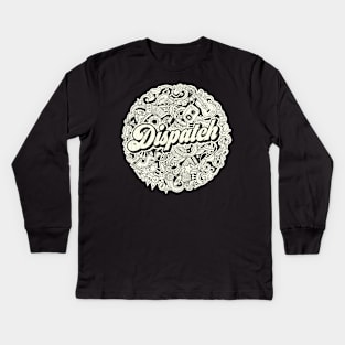 Vintage Circle - Dispatch Kids Long Sleeve T-Shirt